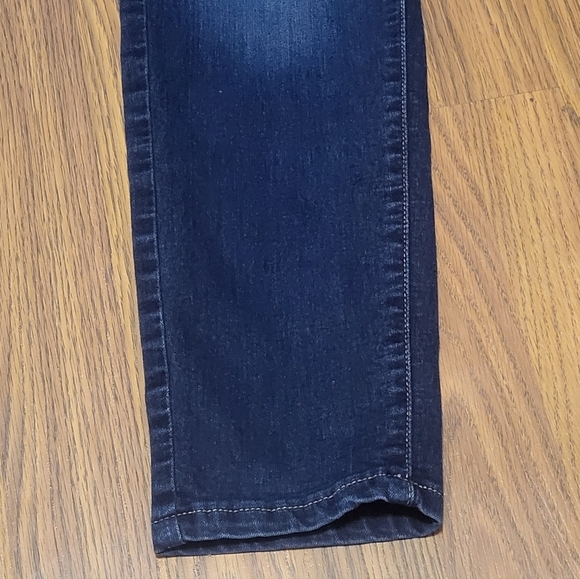 Guess Women’s Dark Blue Denim Jeans Size 30 Mid Rise Stretch Casual B84 - Picture 2 of 11